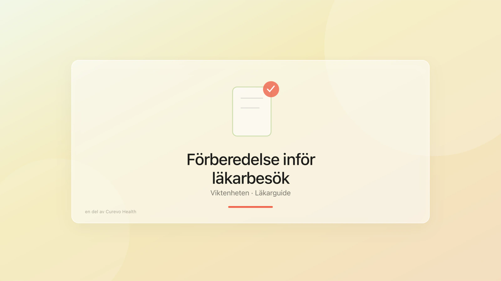 Patient förbereder frågor inför läkarbesök om viktbehandling