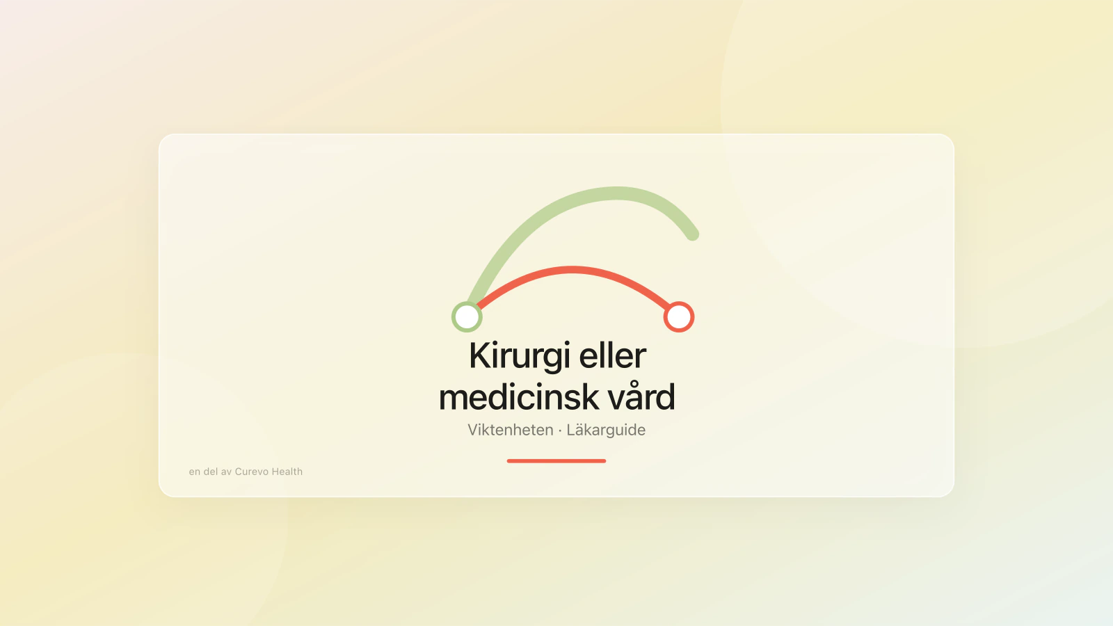 Obesitaskirurgi eller medicinsk viktbehandling?