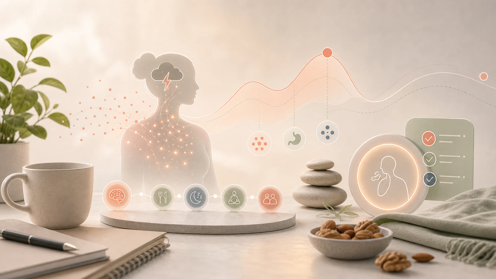 Stress, sömn och viktkurva bedöms i medicinsk journal