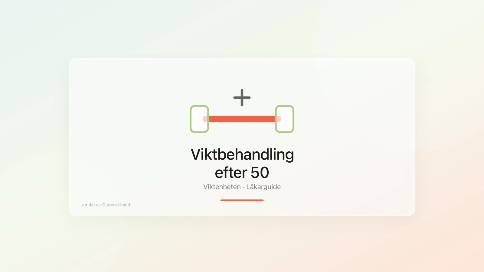 Viktbehandling efter 50: muskler, risk och uppföljning
