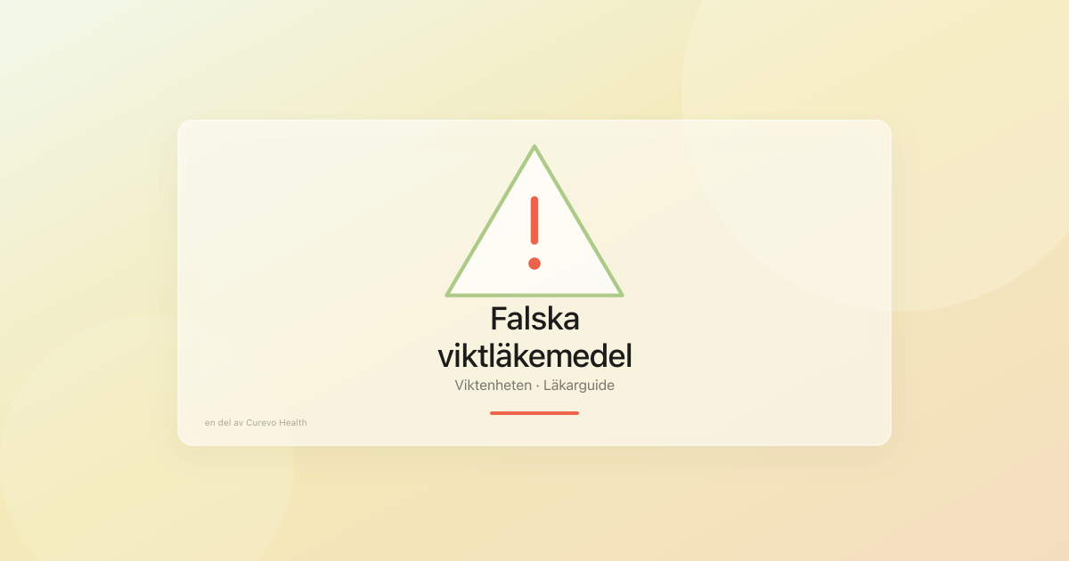 Falska viktläkemedel på nätet: så känner du igen riskerna