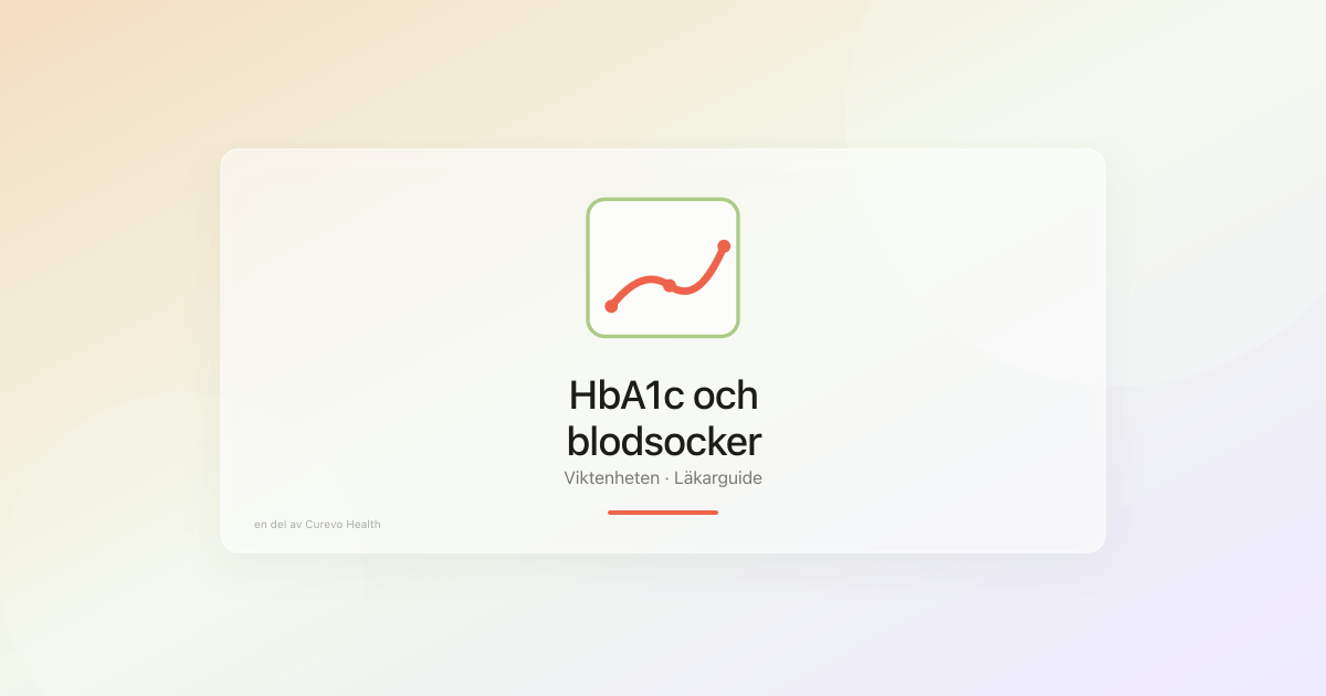 HbA1c och blodsocker bedöms vid övervikt