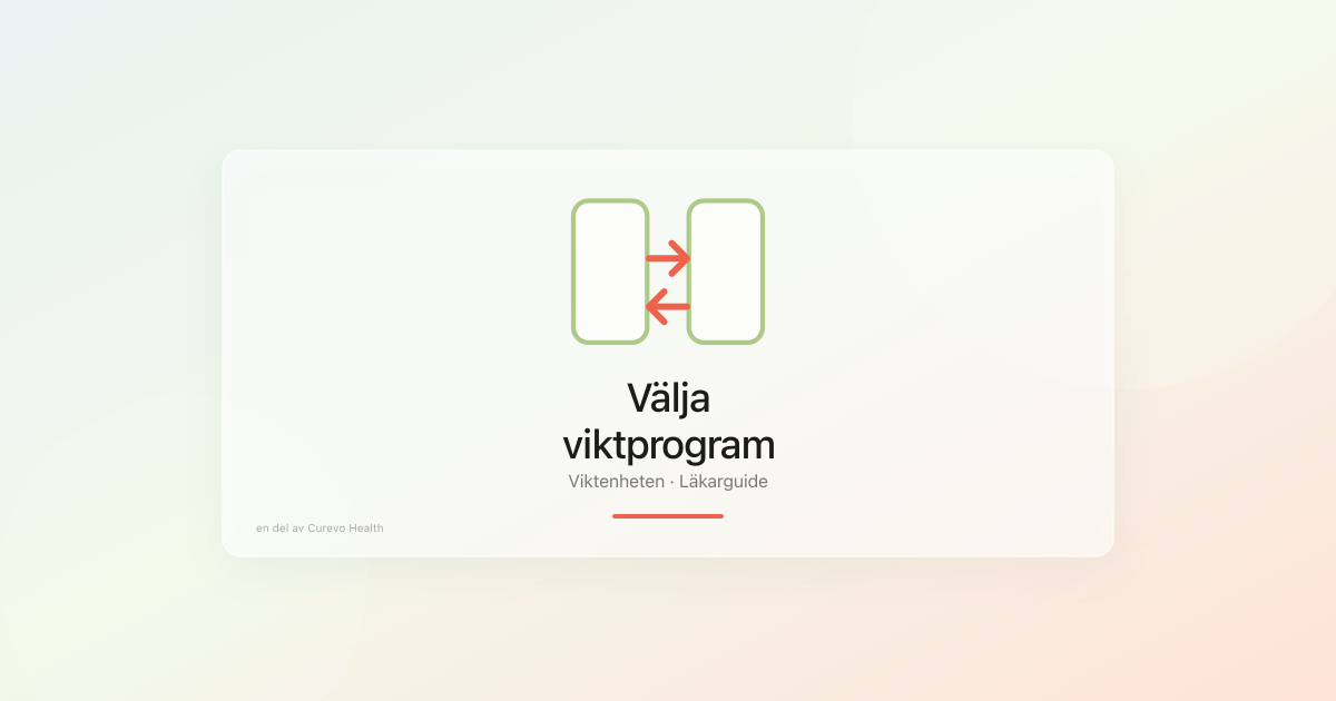 Läkare och patient jämför olika viktminskningsprogram och medicinsk viktbehandling