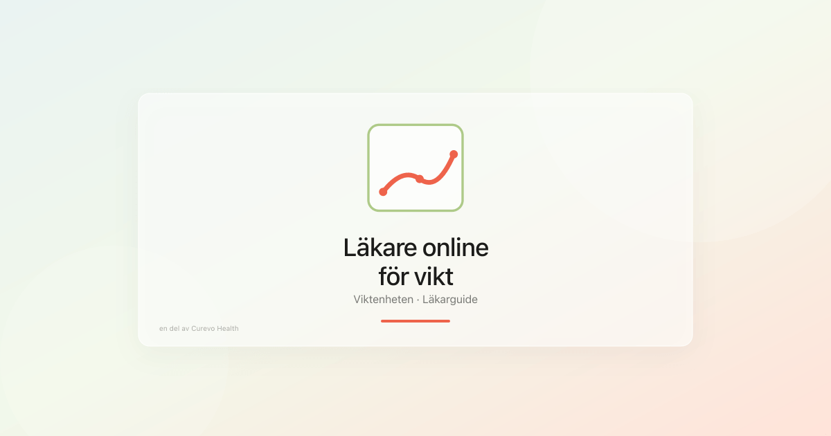 Digital läkarkontakt för viktminskning på skärm