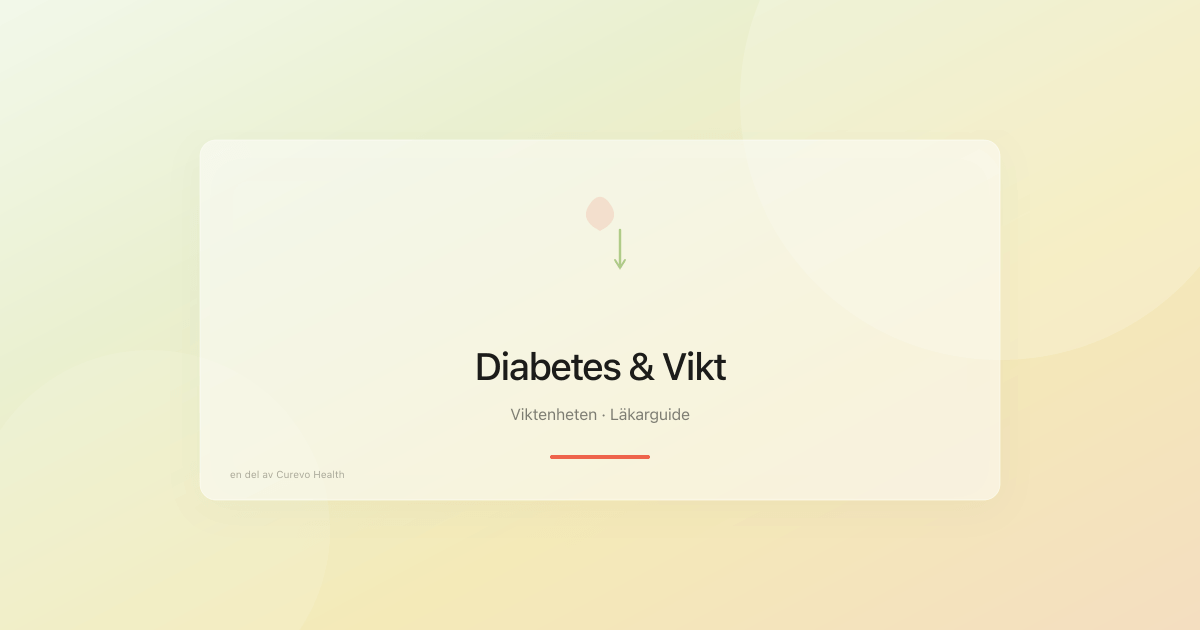Fetma och diabetes – sambandet och vad du kan göra